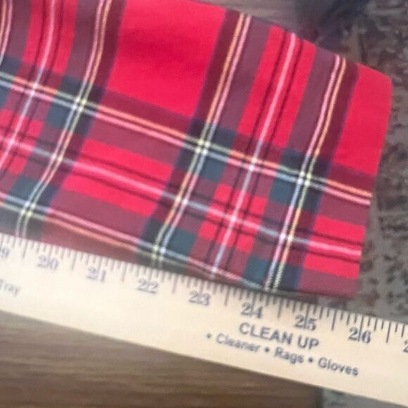 NWT ANKLE CAPRI STRETCH TWILL ROYAL STEWART TARTAN PLAID. Size 0 - Picture 7 of 8